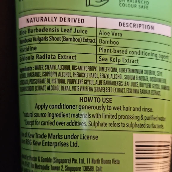 Herbal Essences Bio:Renew  Potent Aloe + Bamboo Real Botanics Conditione… - Picture 5 of 6